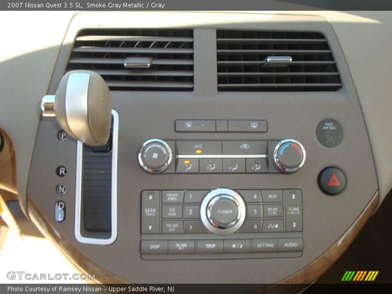 Smoke Gray Metallic / Gray 2007 Nissan Quest 3.5 SL