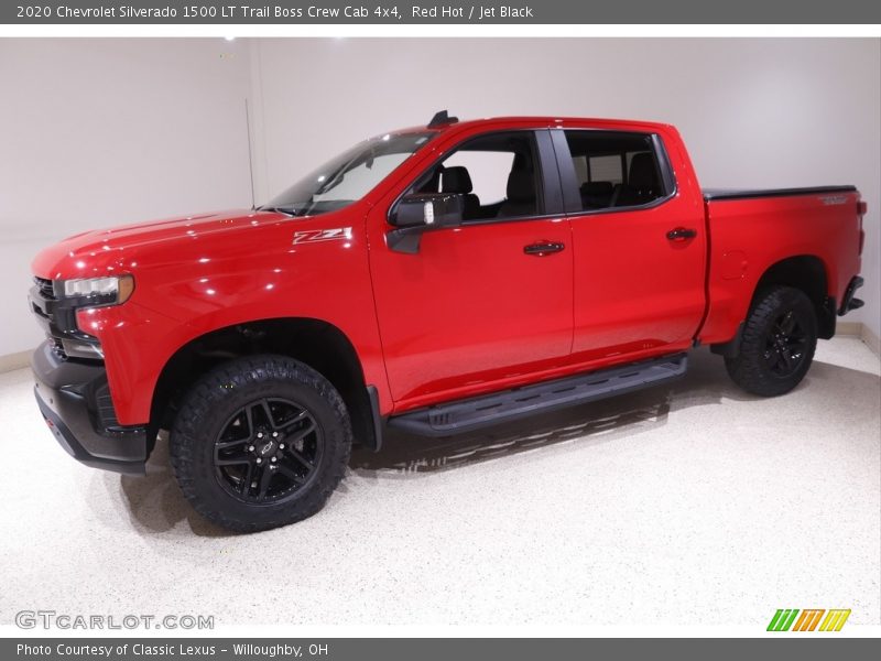 Red Hot / Jet Black 2020 Chevrolet Silverado 1500 LT Trail Boss Crew Cab 4x4