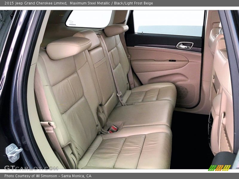 Maximum Steel Metallic / Black/Light Frost Beige 2015 Jeep Grand Cherokee Limited