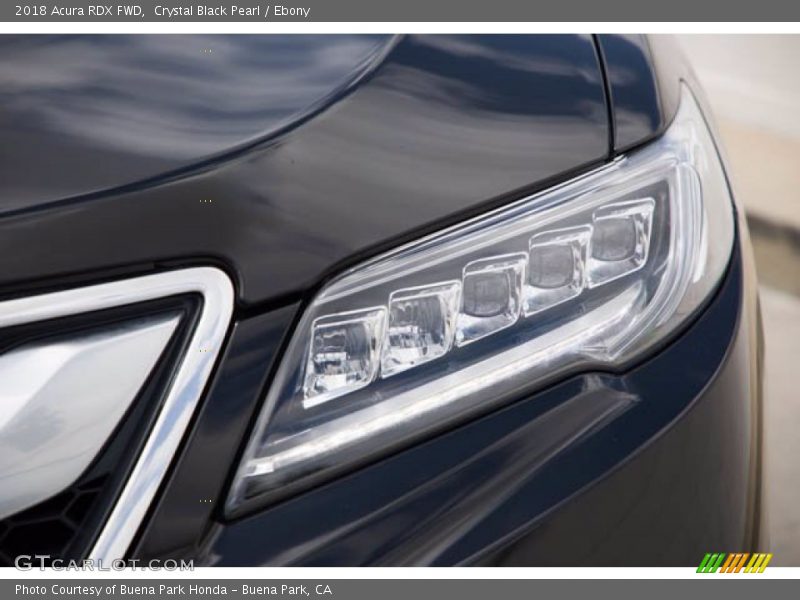 Crystal Black Pearl / Ebony 2018 Acura RDX FWD