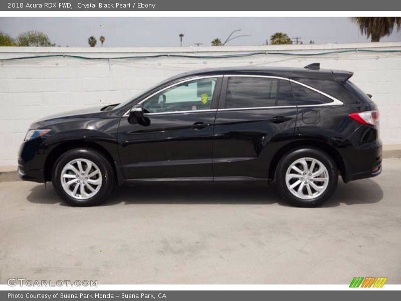 Crystal Black Pearl / Ebony 2018 Acura RDX FWD
