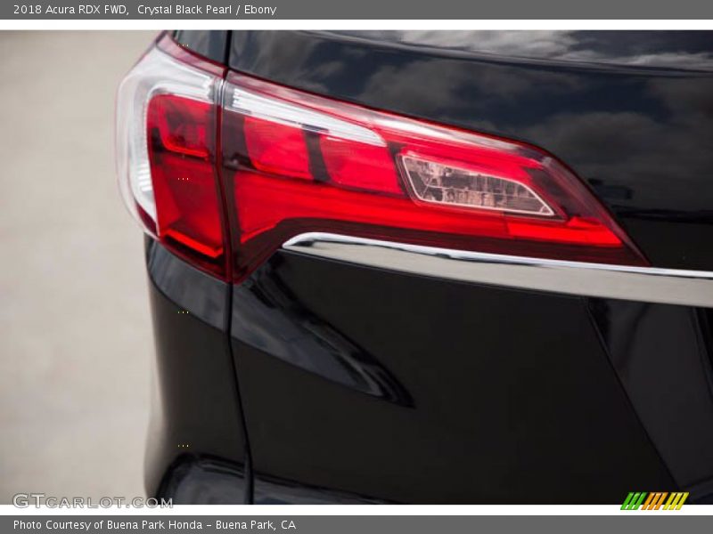 Crystal Black Pearl / Ebony 2018 Acura RDX FWD