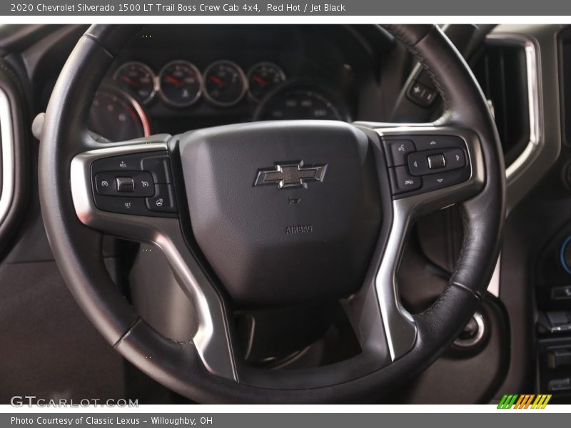Red Hot / Jet Black 2020 Chevrolet Silverado 1500 LT Trail Boss Crew Cab 4x4