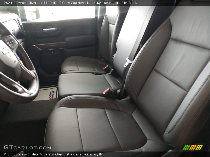 Northsky Blue Metallic / Jet Black 2021 Chevrolet Silverado 3500HD LT Crew Cab 4x4