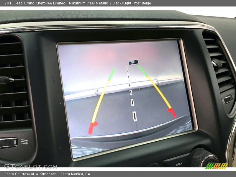 Maximum Steel Metallic / Black/Light Frost Beige 2015 Jeep Grand Cherokee Limited