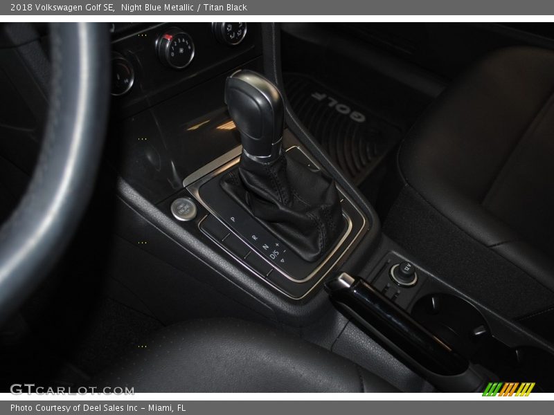 Night Blue Metallic / Titan Black 2018 Volkswagen Golf SE