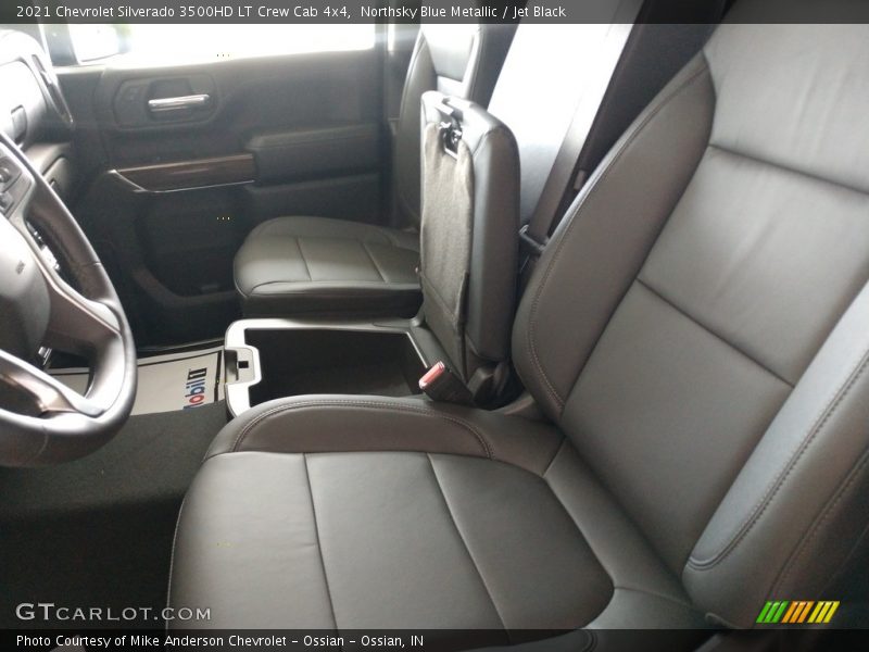 Northsky Blue Metallic / Jet Black 2021 Chevrolet Silverado 3500HD LT Crew Cab 4x4