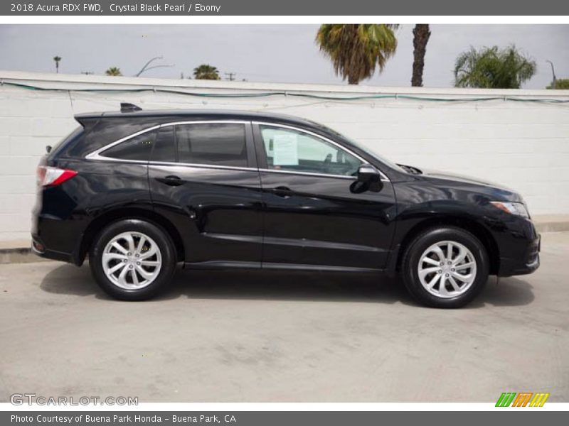 Crystal Black Pearl / Ebony 2018 Acura RDX FWD