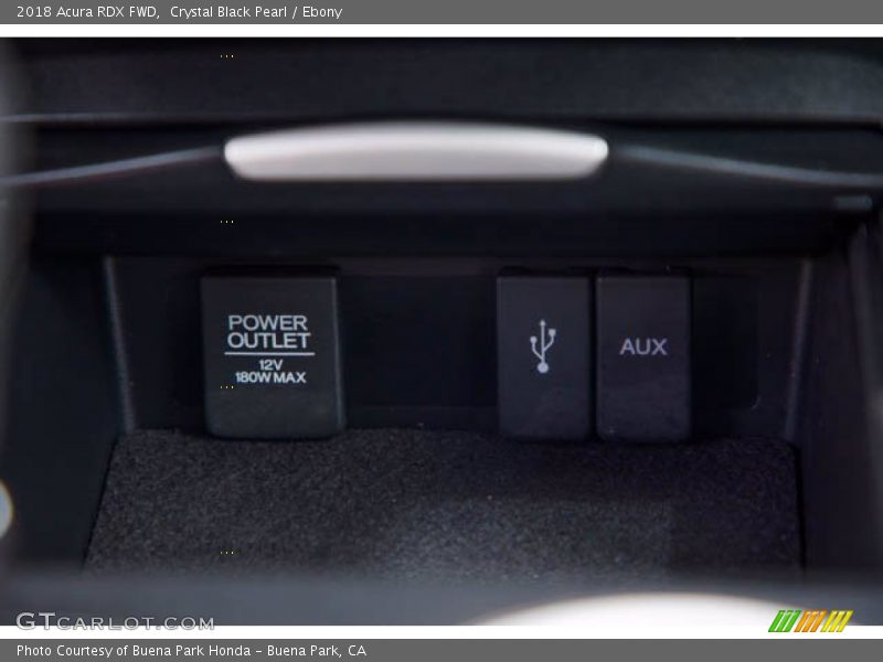Crystal Black Pearl / Ebony 2018 Acura RDX FWD