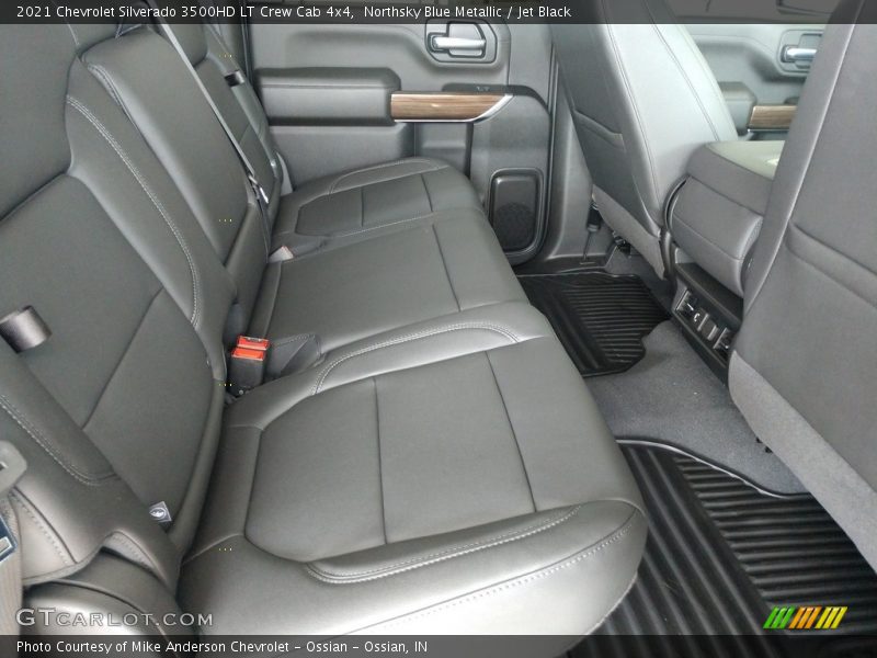 Northsky Blue Metallic / Jet Black 2021 Chevrolet Silverado 3500HD LT Crew Cab 4x4