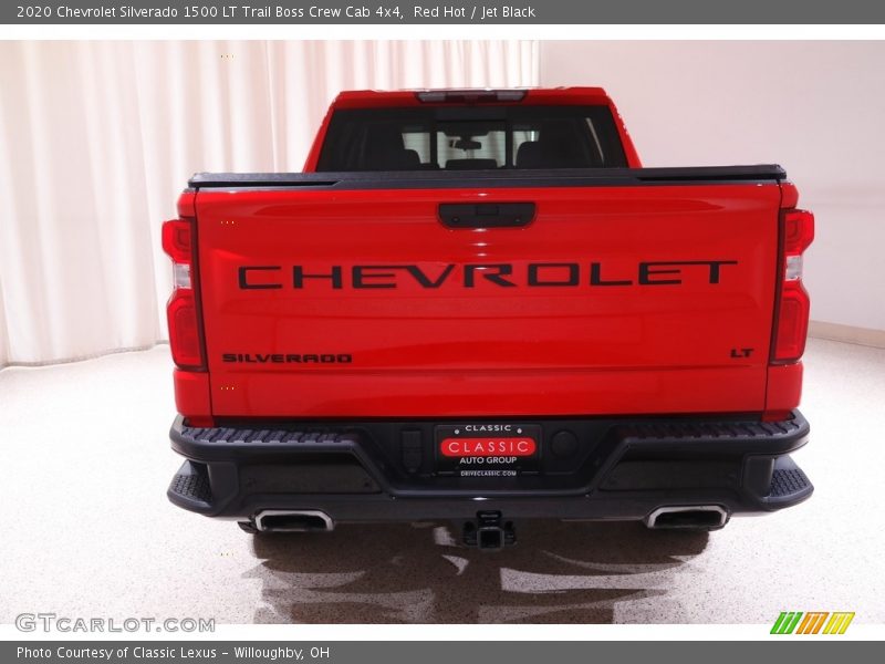 Red Hot / Jet Black 2020 Chevrolet Silverado 1500 LT Trail Boss Crew Cab 4x4
