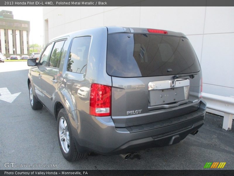 Polished Metal Metallic / Black 2013 Honda Pilot EX-L 4WD