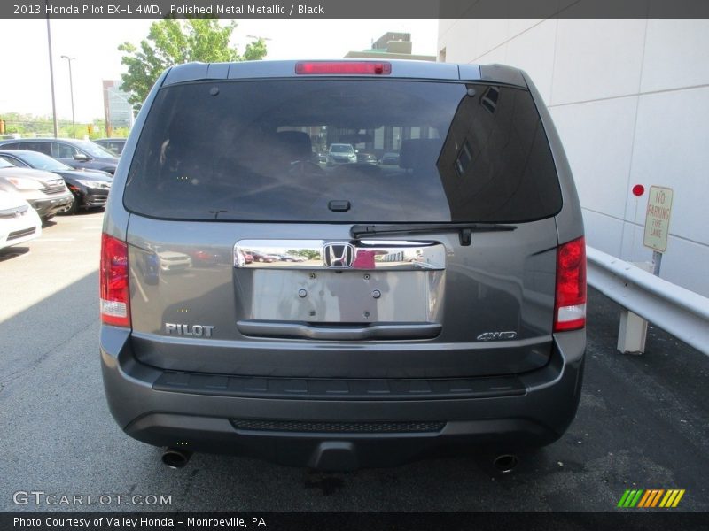 Polished Metal Metallic / Black 2013 Honda Pilot EX-L 4WD