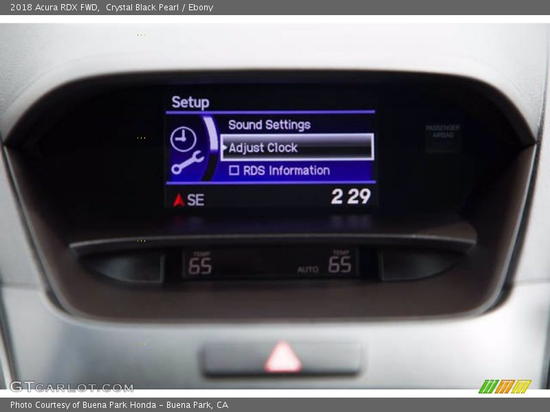 Crystal Black Pearl / Ebony 2018 Acura RDX FWD