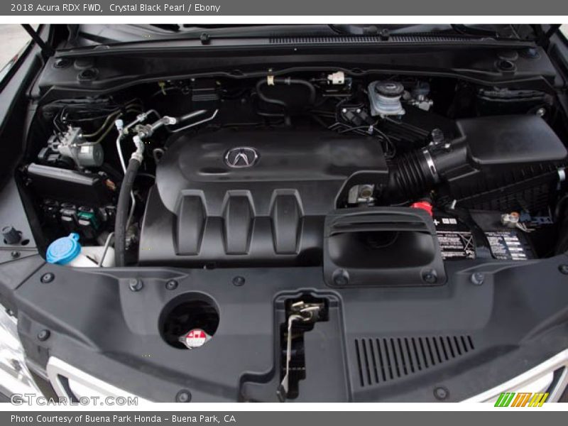 Crystal Black Pearl / Ebony 2018 Acura RDX FWD