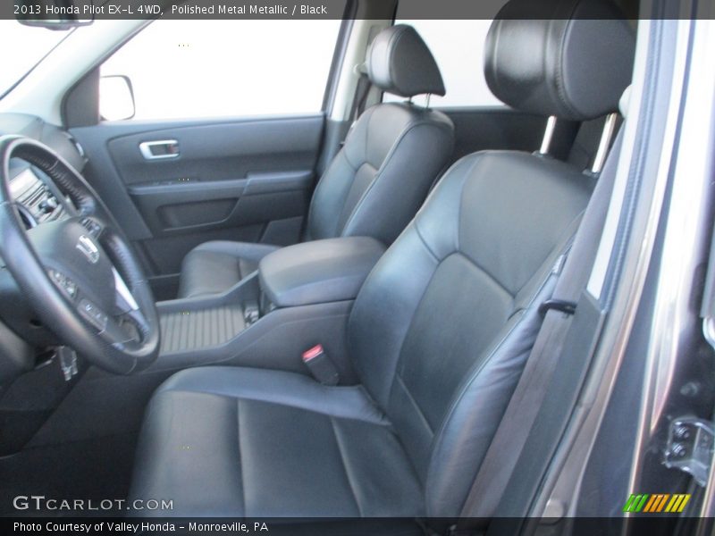 Polished Metal Metallic / Black 2013 Honda Pilot EX-L 4WD