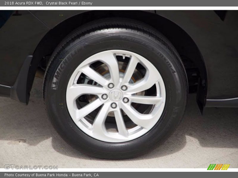 Crystal Black Pearl / Ebony 2018 Acura RDX FWD