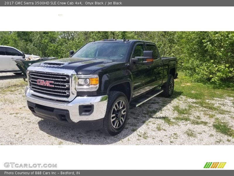 Onyx Black / Jet Black 2017 GMC Sierra 3500HD SLE Crew Cab 4x4