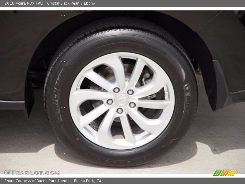 Crystal Black Pearl / Ebony 2018 Acura RDX FWD