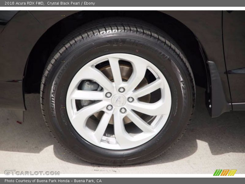 Crystal Black Pearl / Ebony 2018 Acura RDX FWD