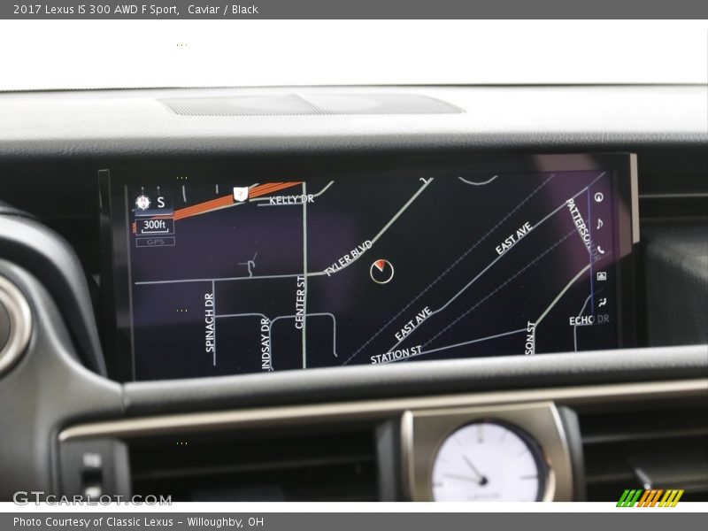 Caviar / Black 2017 Lexus IS 300 AWD F Sport