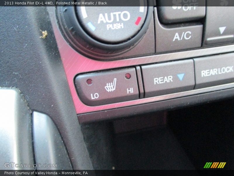 Polished Metal Metallic / Black 2013 Honda Pilot EX-L 4WD