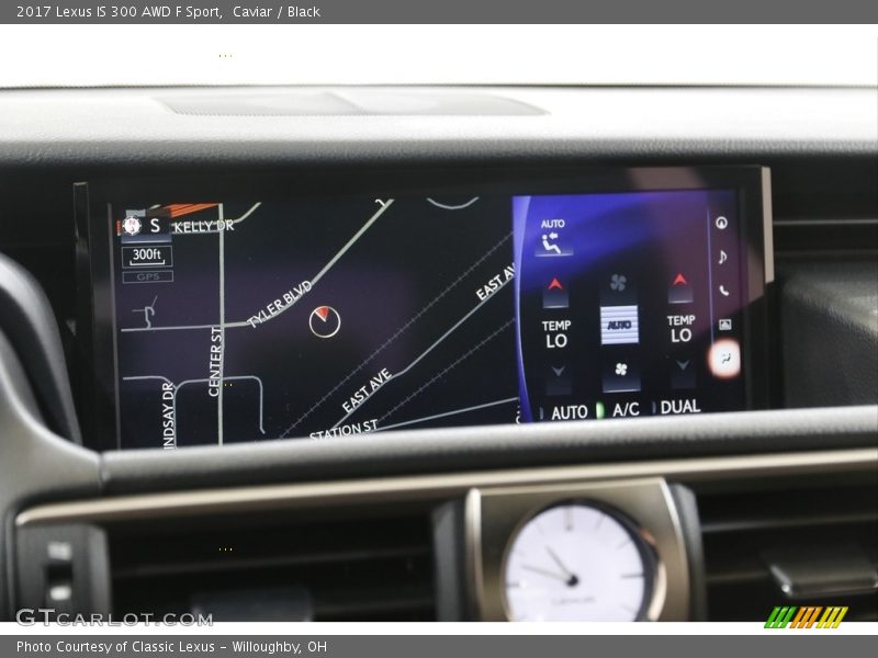 Caviar / Black 2017 Lexus IS 300 AWD F Sport