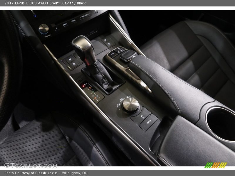 Caviar / Black 2017 Lexus IS 300 AWD F Sport