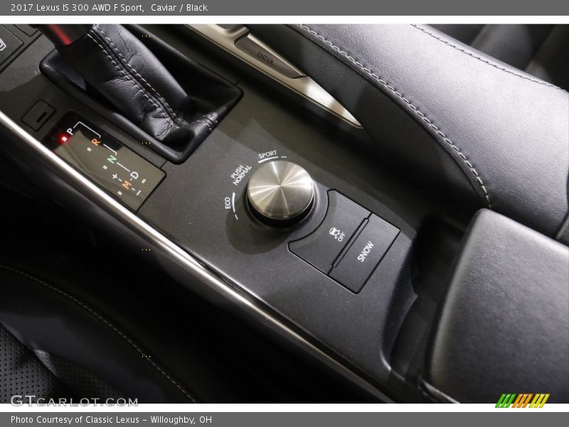Caviar / Black 2017 Lexus IS 300 AWD F Sport