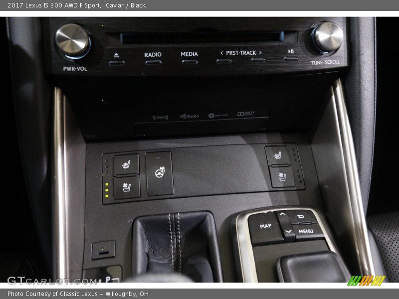 Caviar / Black 2017 Lexus IS 300 AWD F Sport