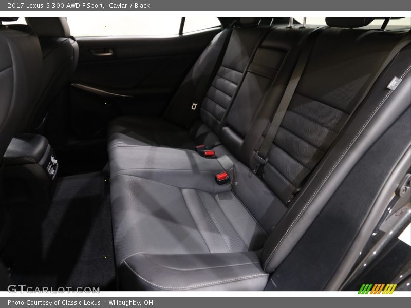 Caviar / Black 2017 Lexus IS 300 AWD F Sport