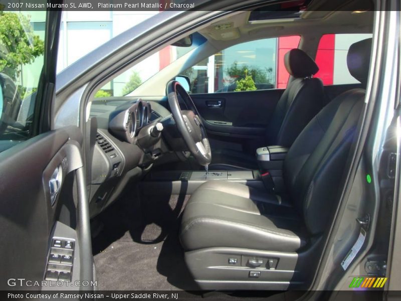 Platinum Pearl Matallic / Charcoal 2007 Nissan Murano SL AWD