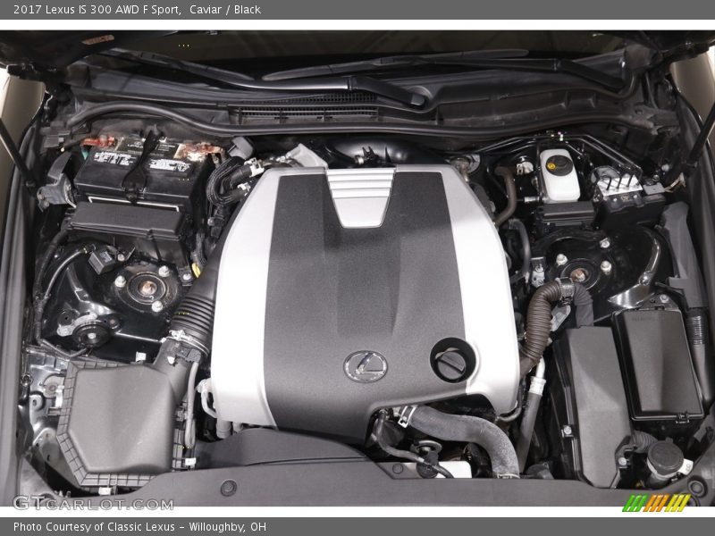Caviar / Black 2017 Lexus IS 300 AWD F Sport
