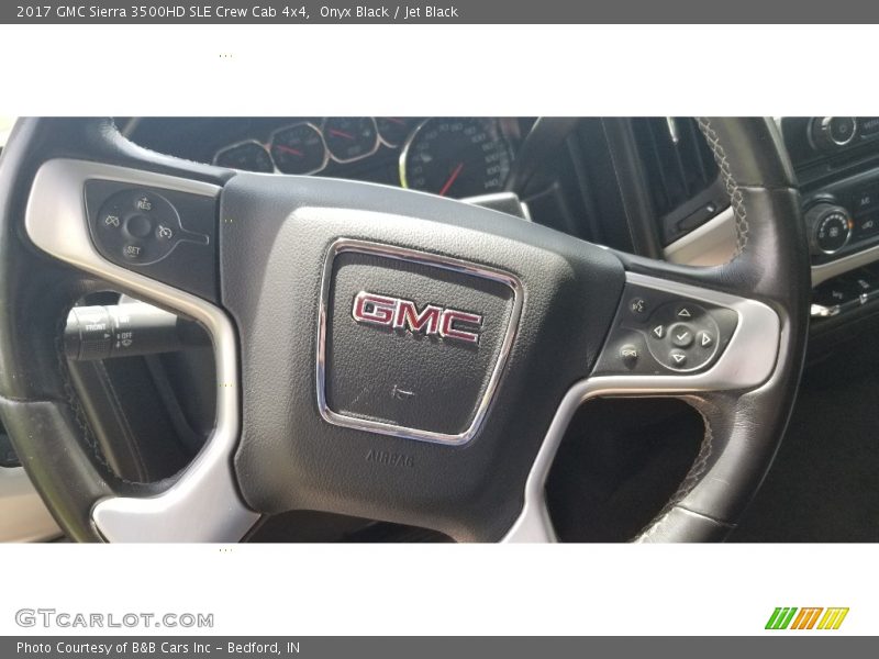 Onyx Black / Jet Black 2017 GMC Sierra 3500HD SLE Crew Cab 4x4