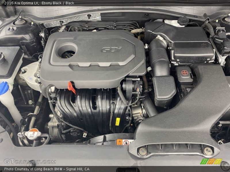  2016 Optima LX Engine - 2.4 Liter GDI DOHC 16-Valve Dual-CVVT 4 Cylinder