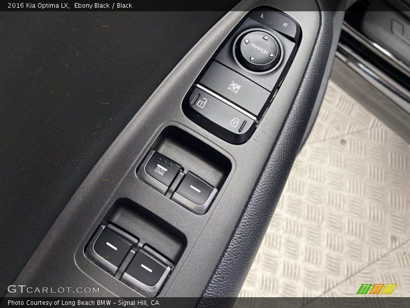 Controls of 2016 Optima LX