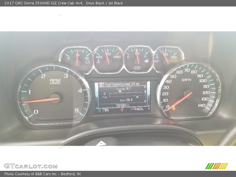 Onyx Black / Jet Black 2017 GMC Sierra 3500HD SLE Crew Cab 4x4