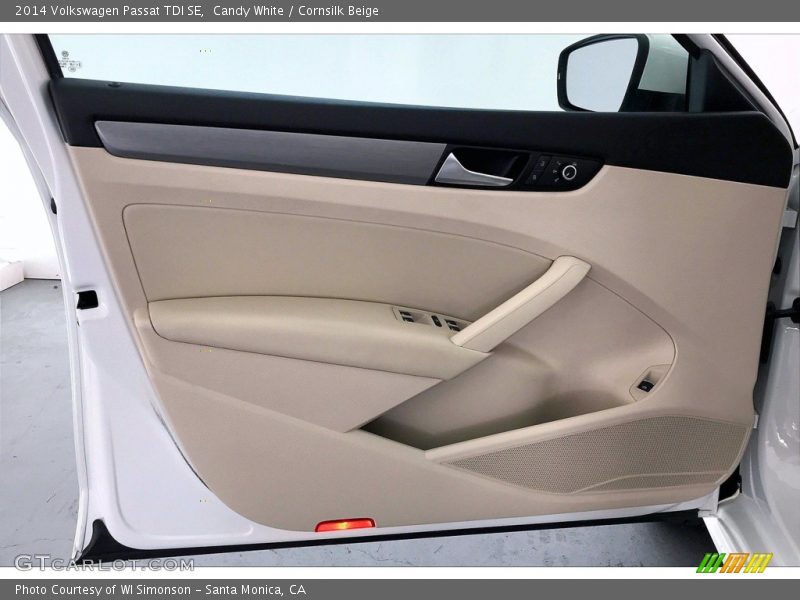 Candy White / Cornsilk Beige 2014 Volkswagen Passat TDI SE