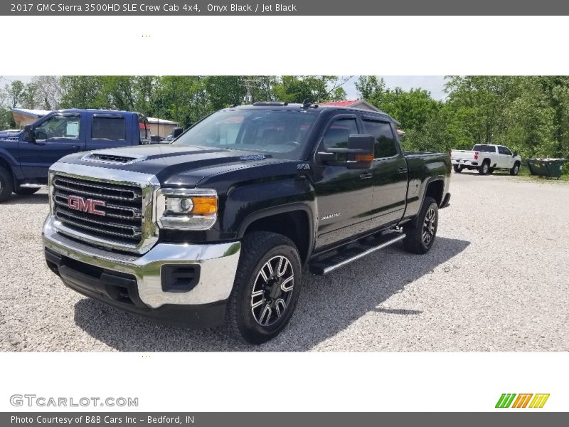Onyx Black / Jet Black 2017 GMC Sierra 3500HD SLE Crew Cab 4x4