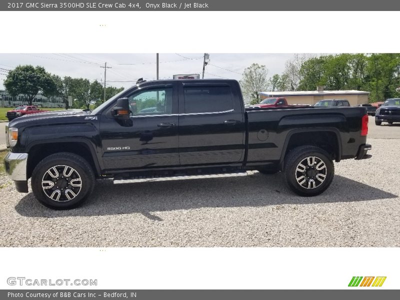 Onyx Black / Jet Black 2017 GMC Sierra 3500HD SLE Crew Cab 4x4