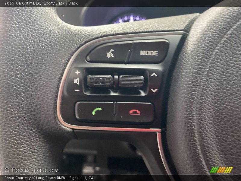 Ebony Black / Black 2016 Kia Optima LX