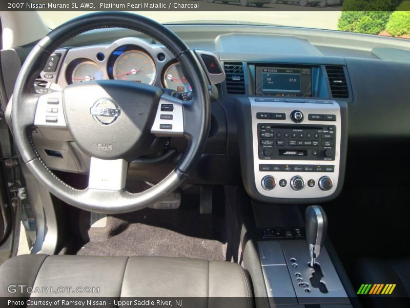 Platinum Pearl Matallic / Charcoal 2007 Nissan Murano SL AWD