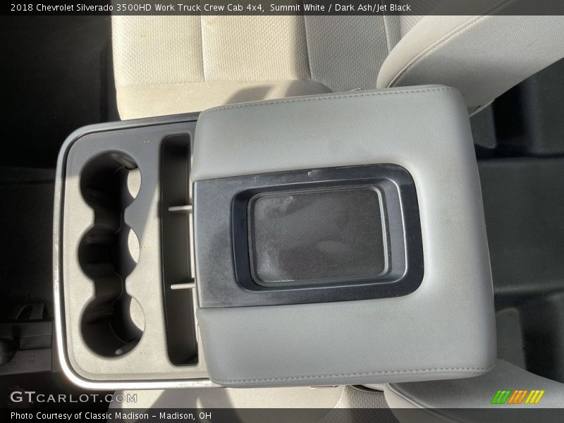 Summit White / Dark Ash/Jet Black 2018 Chevrolet Silverado 3500HD Work Truck Crew Cab 4x4