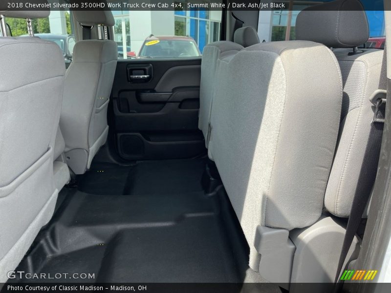 Summit White / Dark Ash/Jet Black 2018 Chevrolet Silverado 3500HD Work Truck Crew Cab 4x4