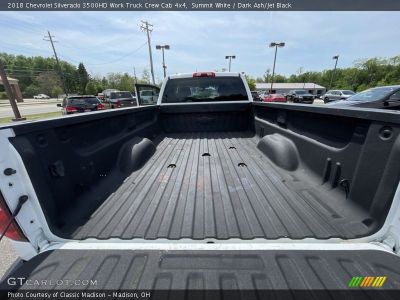 Summit White / Dark Ash/Jet Black 2018 Chevrolet Silverado 3500HD Work Truck Crew Cab 4x4