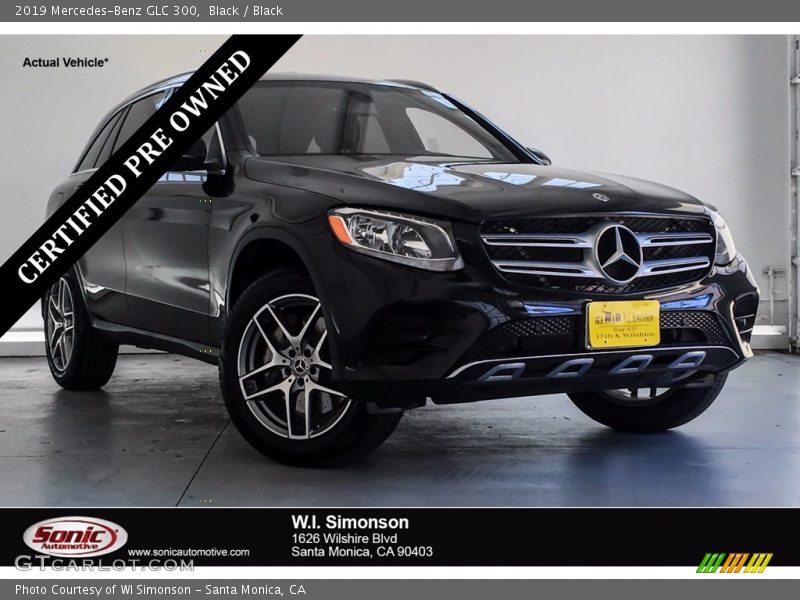 Black / Black 2019 Mercedes-Benz GLC 300
