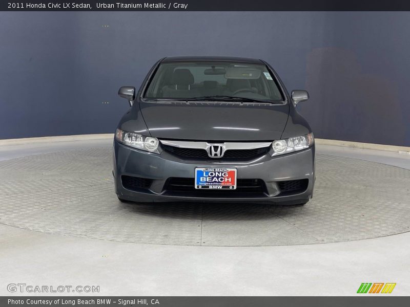 Urban Titanium Metallic / Gray 2011 Honda Civic LX Sedan