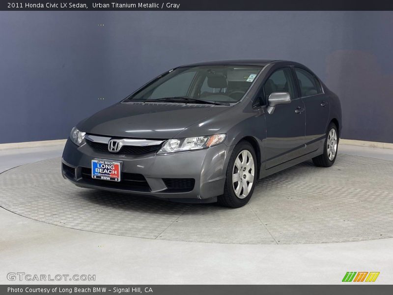 Urban Titanium Metallic / Gray 2011 Honda Civic LX Sedan