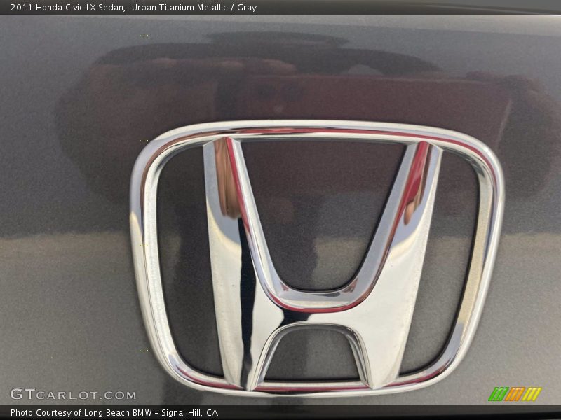 Urban Titanium Metallic / Gray 2011 Honda Civic LX Sedan