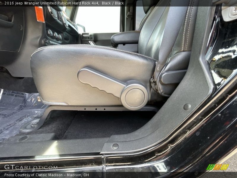 Black / Black 2016 Jeep Wrangler Unlimited Rubicon Hard Rock 4x4